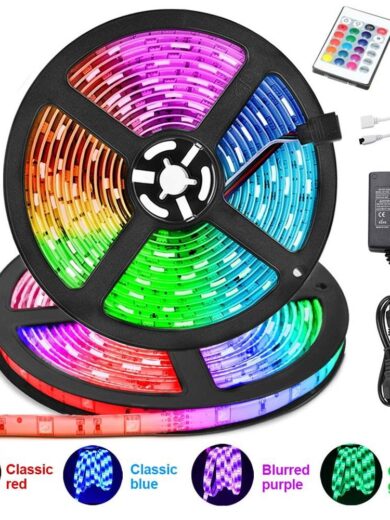 Led Strip light in multicolor with remote original