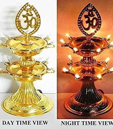 2 Layer Diya's With 14 Led Light dresses for women party