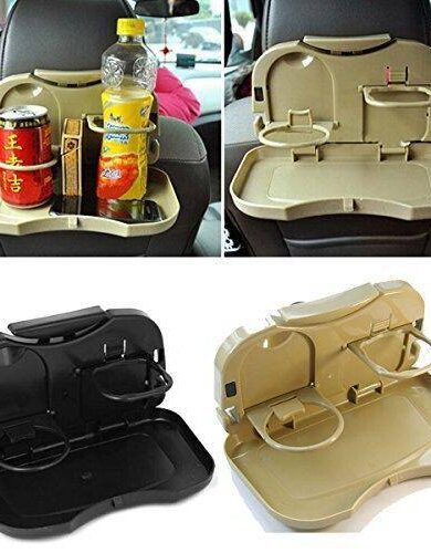 Car back seat food tray