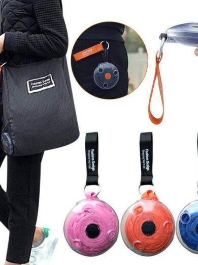 Foldable Big Size Roll up bag with box