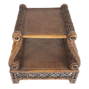 Wooden Double Deck Table