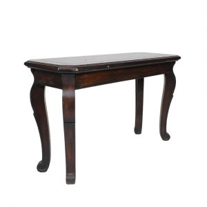 Glossy Brown Wood Table