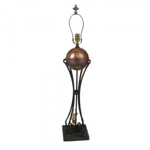 Antique Globe Shaped Lamp