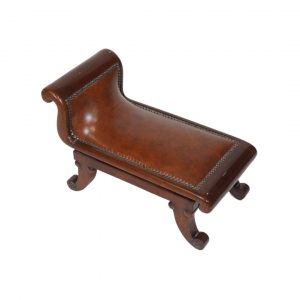 Elegant Wooden Footstool