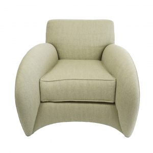 Modern Single-Person Sofa in Beige