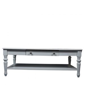 Set of Modern White Wooden Tables