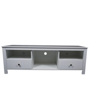 Modern TV Table made of White Wood