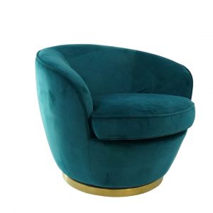 A Swivel Chair with a Striking Modern Design