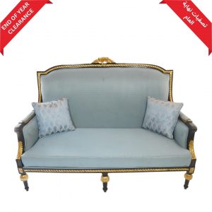 Royal Sofa Set of 4 in Sky Blue Color