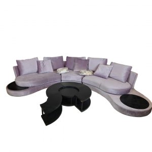Sofa Set of 6 with Distinctive Modern Design