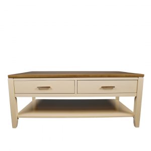 Modern Wooden Living Room Table with Storage Space