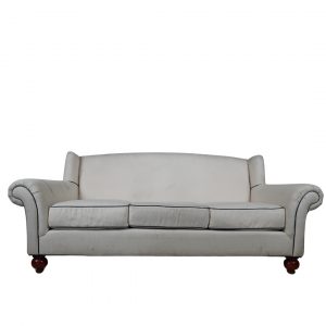 Elegant White Living Room Sofa Set of 4