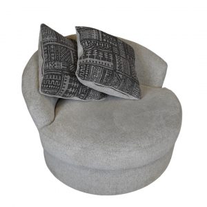 Swivel Comfortable Sofa in Calm Gray